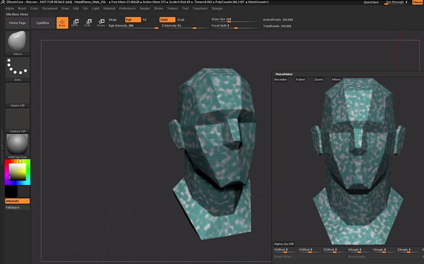 ZBrushCore. Surface Noise с Joseph Drust